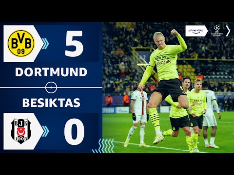 Borussia Dortmund - Besiktas Istanbul | Highlights UEFA Champions League 2021/22