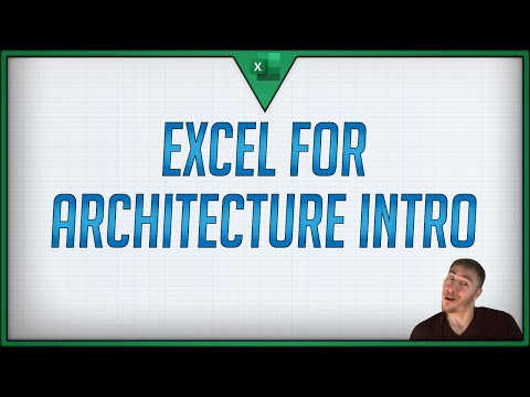 Excel for Architecture