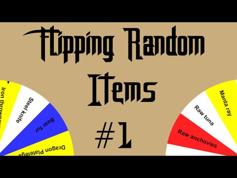 Flipping Random Items