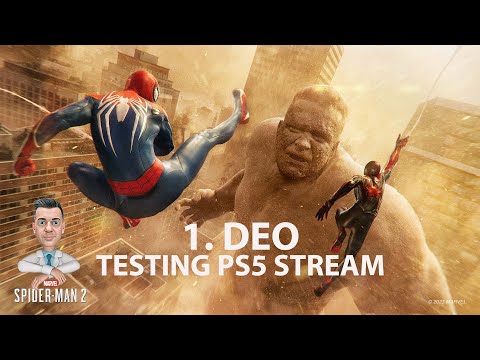 Spider-man 2 PS5 livestream playthrough