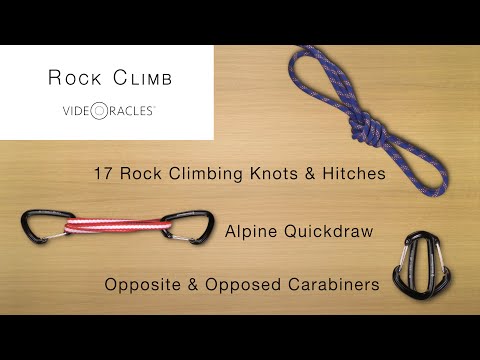 Rock Climb 15: Knots, Hitches, etc.