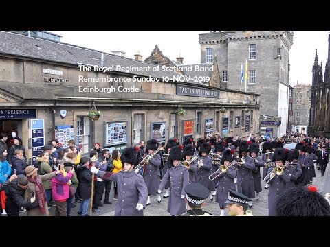 Remembrance Sunday 2019 Edinburgh