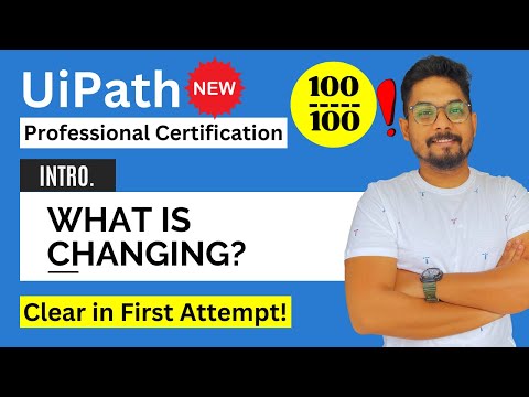 NEW Exam : UiPath Certified Professional Automation Developer Professional Exam Prep Playlist