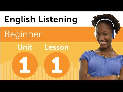 English Listening Comprehension for Beginners