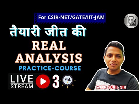 Real Analysis PYQ Discussion CSIR-NET/GATE
