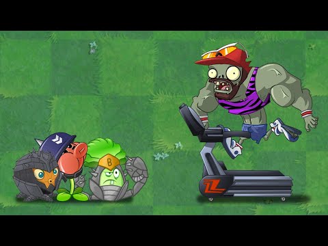 PvZ 2 - All Plants Power Up Vs All Zombies