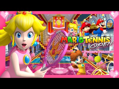 🌸 Mario tennis Opens Peach gameplay 🌸