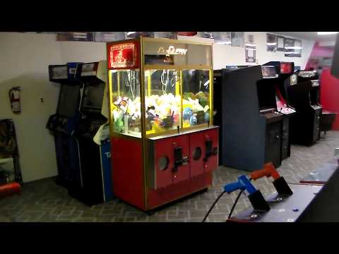 Coin-Operated Crane Claw Machines - Tons of Different Models