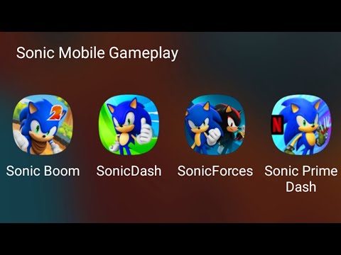 Running Mobile Game (Sonic Dash, Sonic Boom, Temple Run, Temple Run 2,Subway Surfers,Talking Tom Run, Bendy Run, Sackboy Run, Zombie Tsunami)