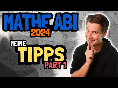TIPPS UND TRICKS | HOW TO MATHE ABI 2024