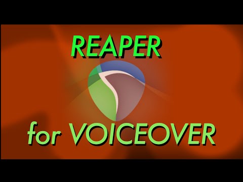 Using Reaper for VOICEOVER