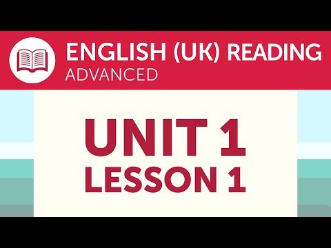 British English Advanced Reading Practice