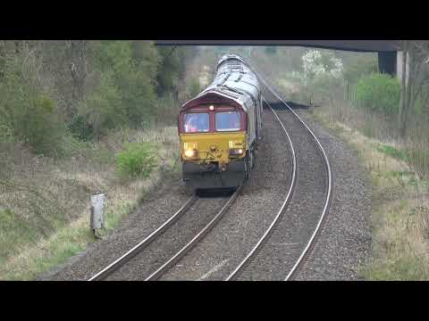 Rail Operations Group 37601 5Q94 Failed and rescued by DB 66161 31.03.22