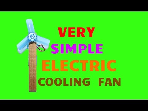 How to Make Electric Cooling Fan
