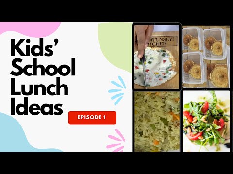 Kids’ School Lunch Ideas
