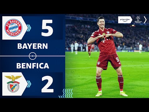 FC Bayern München - Benfica Lissabon | Highlights UEFA Champions League 2021/22
