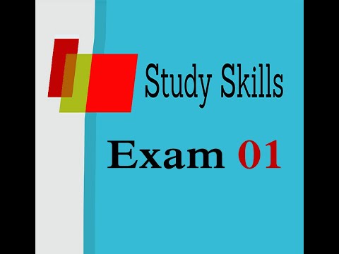 Study Skills مهارات الدراسة