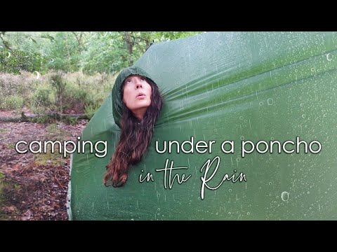Poncho Camping