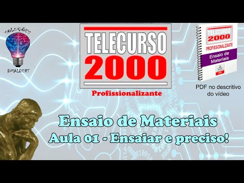Telecurso 2000 - Ensaio de Materiais
