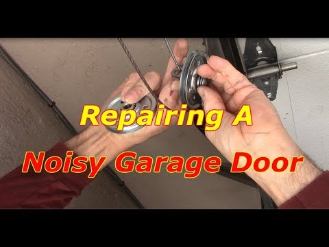 Repairing a garage door