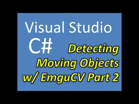 C# Detecting Moving Objects in Streaming Video