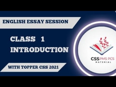 English Essay By CSS Topper 2021
