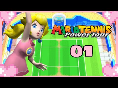 💗 Mario Tennis Power Tour (GBA) Peach Gameplay 💗