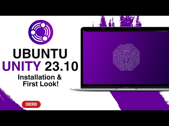 Ubuntu Unity 23.10: Installation & First Look!