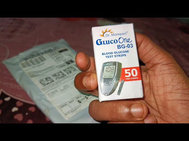 Unboxing | Dr. Morepen Gloco one BG-03 | Blood Glucose Test Strips 50 🩸🩸🩸 #4