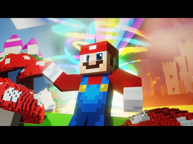 "Level Complete" 🎶 | Minecraft Super Mario Bros. Movie Concept Animation