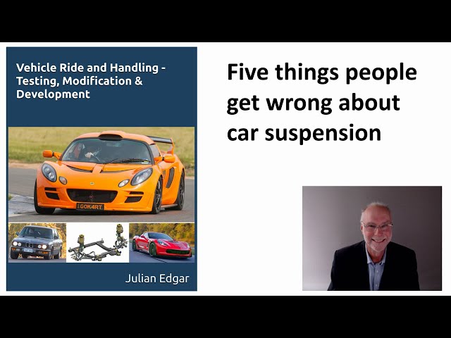 Five things people get wrong about car suspension