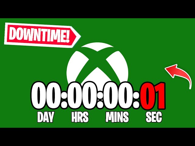 XBOX DOWNTIME COUNTDOWN LIVE🔴24/7 & Xbox Error Code 0x87dd0033
