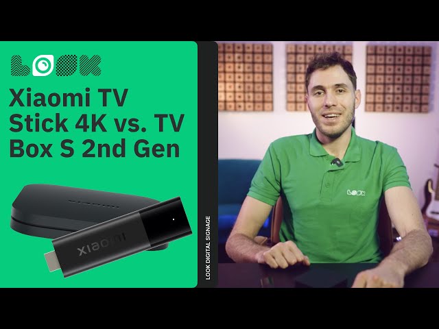 Xiaomi TV Stick 4K vs. Xiaomi TV Box S 2nd Gen: What to choose for digital signage?