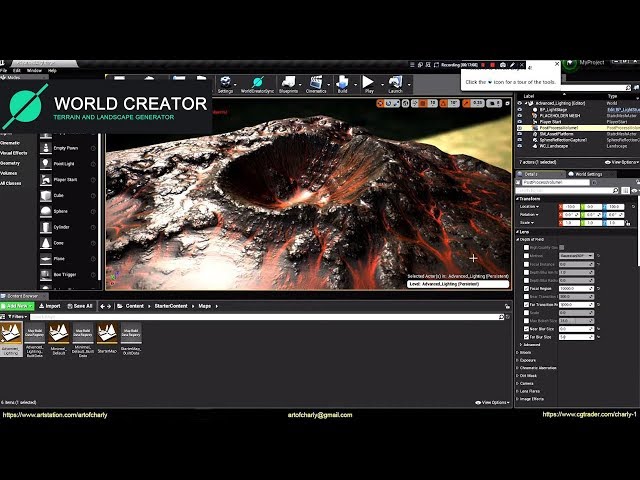 World Creator 2 tutorial. Export to Unreal Engine 4 by using SyncTool.