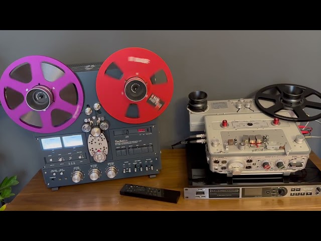 Technics RS-1500 open reel deck made from spare parts