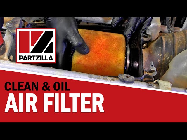 How To: Clean and Oil an ATV Air Filter | Partzilla.com
