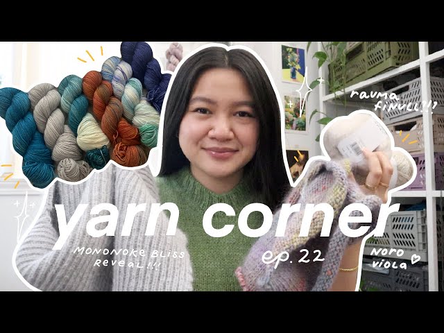 *tiffany's yarn corner ep.22* new patterns, mononoke bliss reveal | feb 2023
