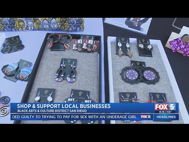 Shop & Support Local Black Businesses and Artists at Shop the BLAC SD
