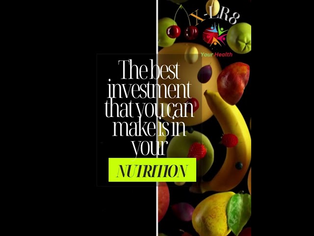 Monday Motivational Hot Tip : Invest in Nutrition and Health - Small Changes, Big Impact!