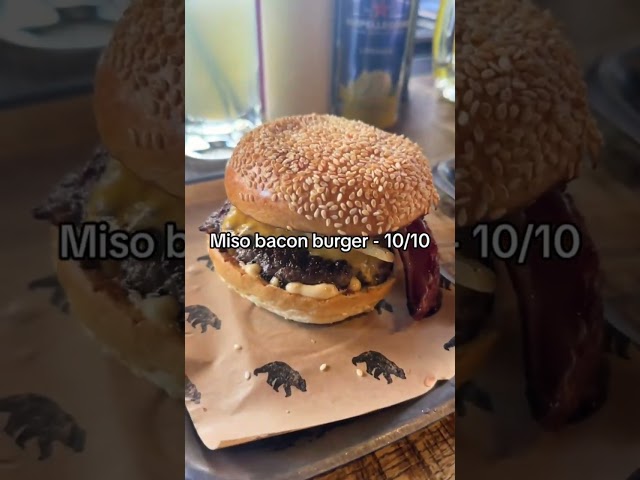 Black bear burger London review