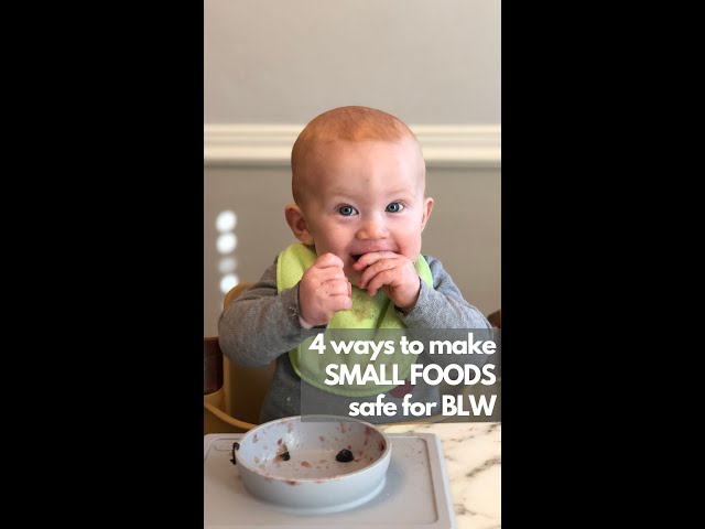 4 Ways to Make Small Foods Safe for Babies