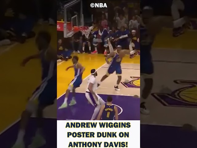 NBA SHORTS: ANDREW WIGGINS POSTER DUNK ON ANTHONY DAVIS!