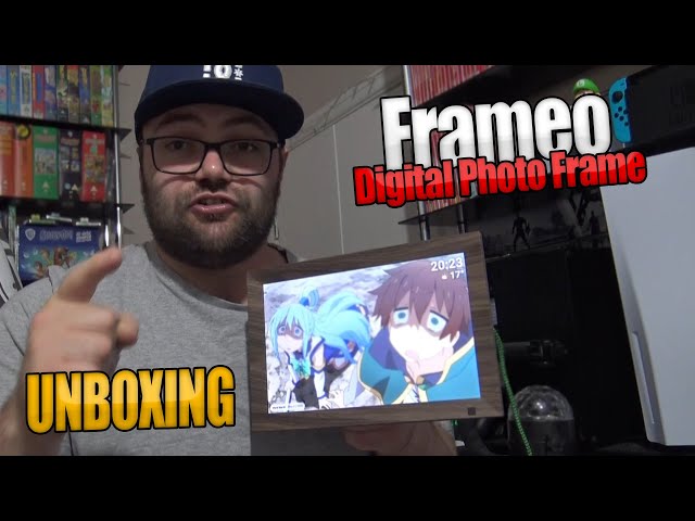 Frameo Digital Photo Frame (10.1" - 32GB Built-In Storage) Unboxing