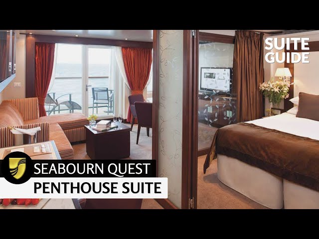 Seabourn Quest | Penthouse Suite Full Walkthrough Tour | 4K