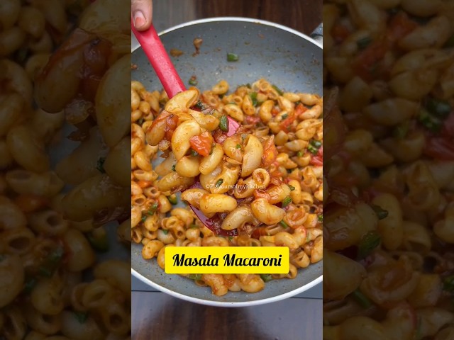 5 Minutes Macaroni Recipe 😋 😋@flavoursofmykitchen #youtubeshorts #shorts