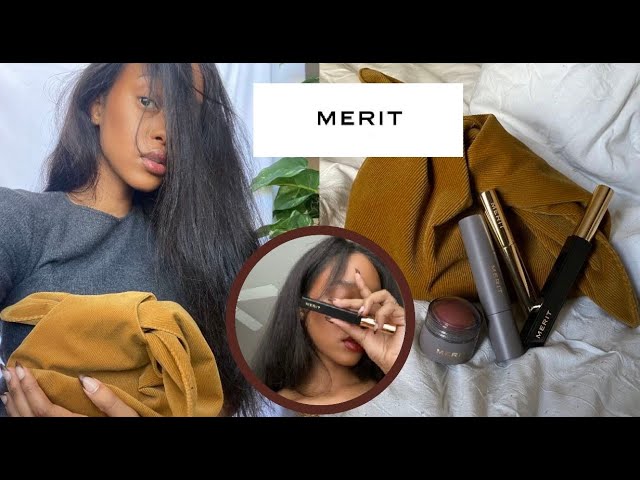 MERIT (MINIMAL) makeup || FIRST impression + try on!!!!