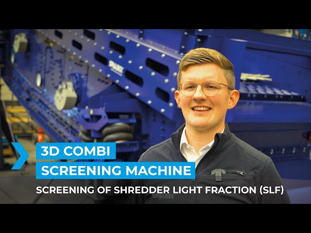 Screening machine for shredder light fraction material (SLF) | Interview with our SPALECK expert