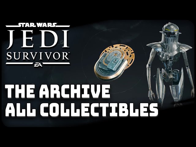 All Jedah The Archive Collectibles Star Wars Jedi Survivor