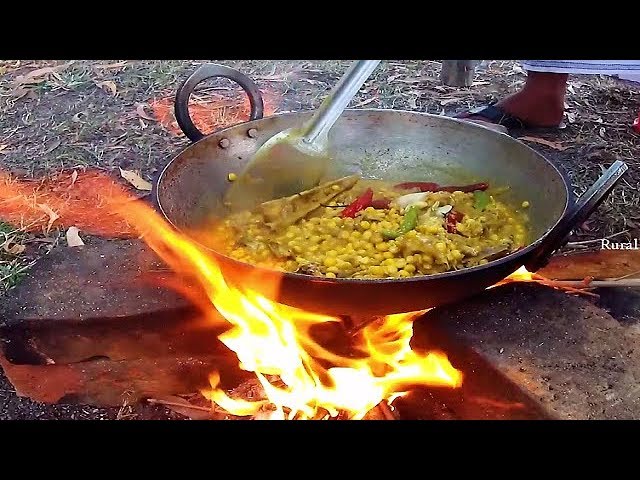 Moong Dal Recipe | Gram Lentil with Fish Head Recipe | Moong Dal with Fish Head Curry Cooking