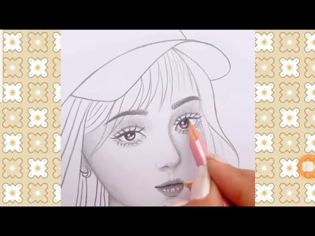 HOW TO DRAW  A BEAUTIFUL DESIGN// #drawing  #paperart // #pencil